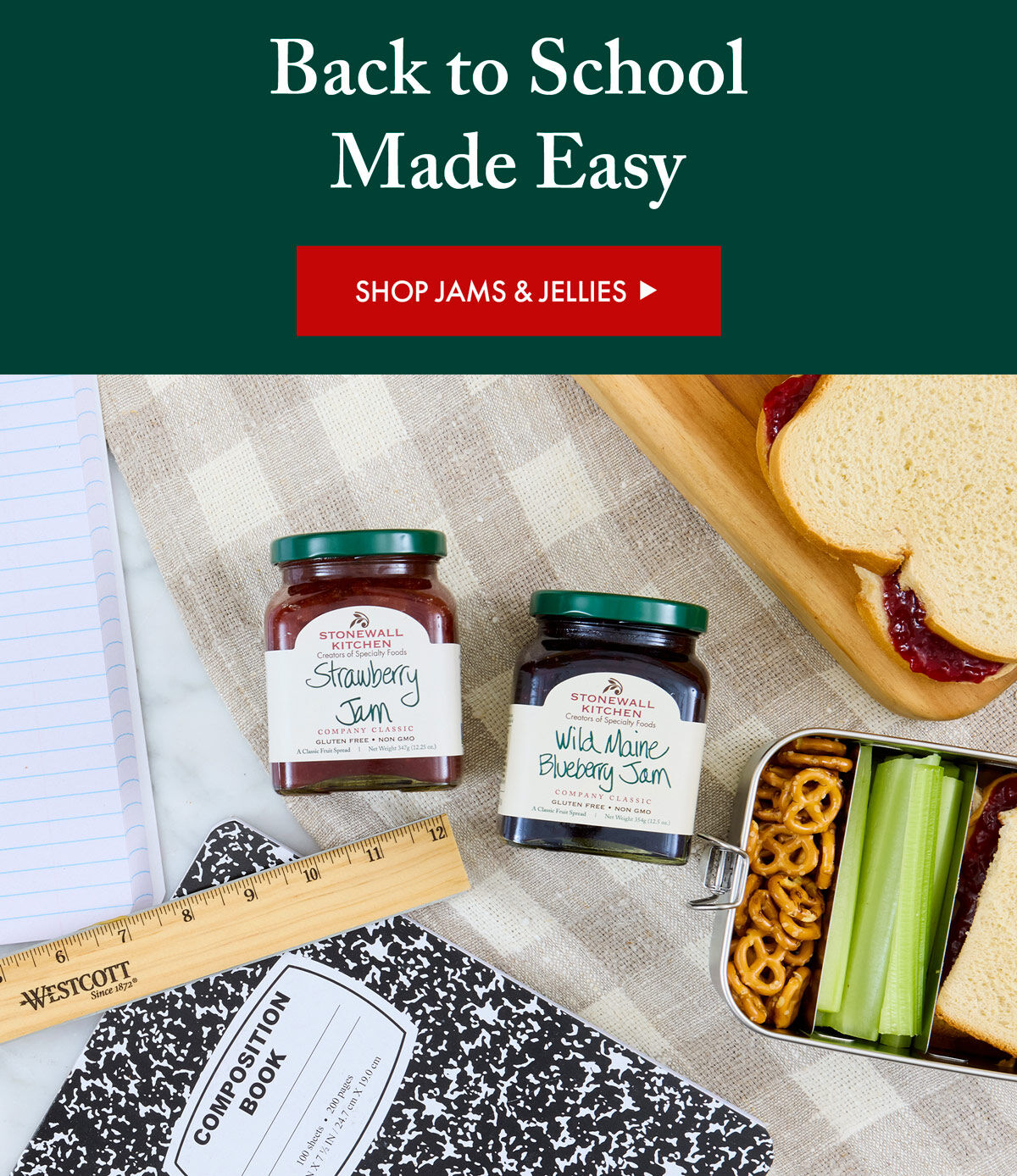 Back to School Made Easy - Shop Jams and Jellies