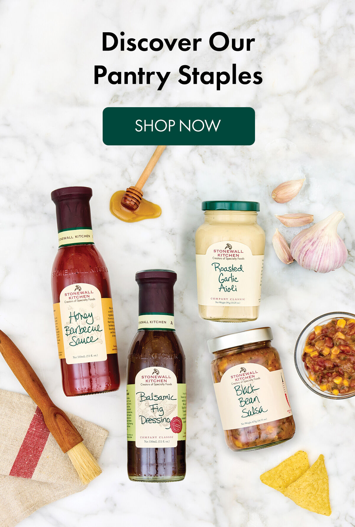 Discover Our Pantry Staples - Shop Now