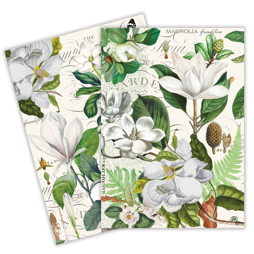 Magnolia Petals Kitchen Towels