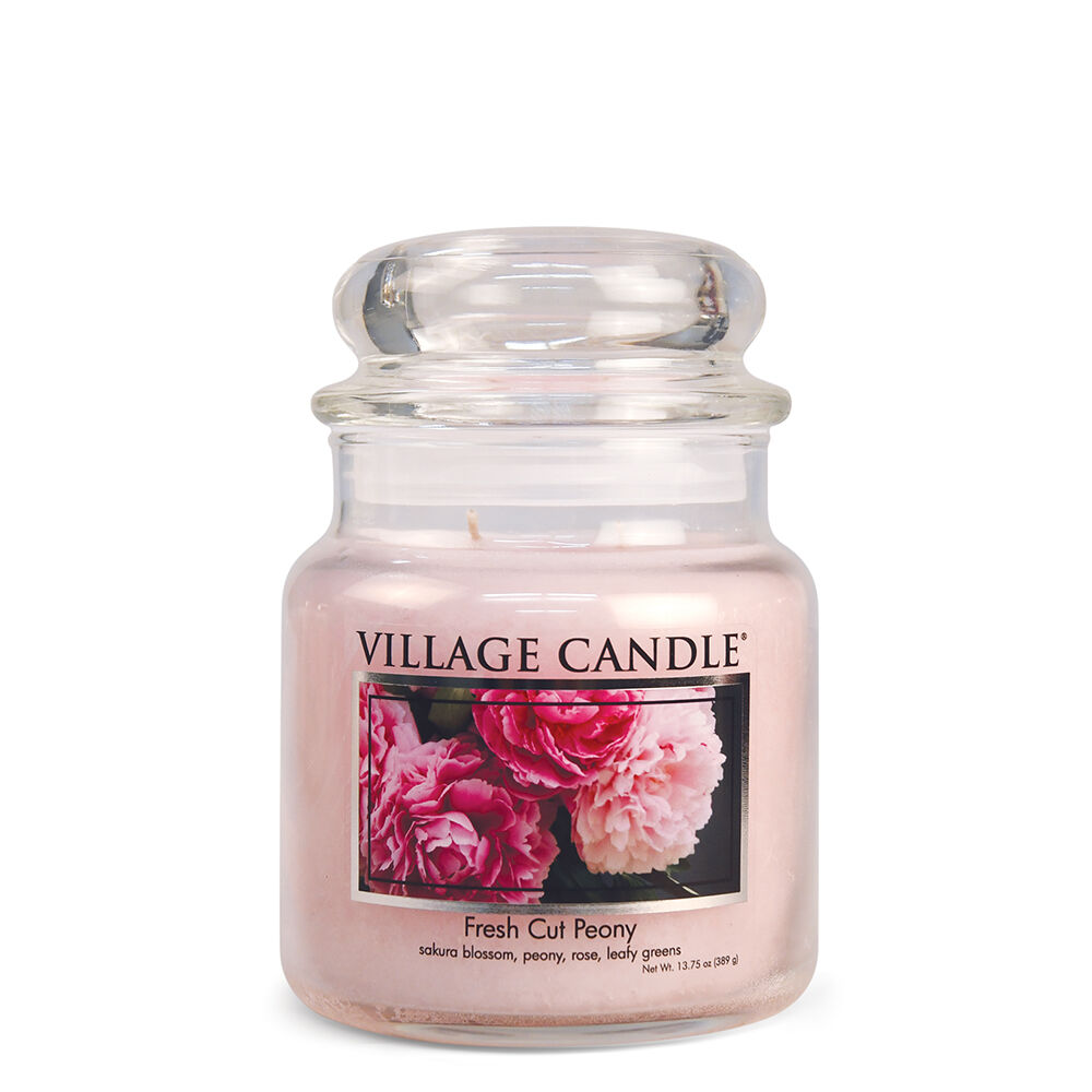 Fresh Cut Peony Candle