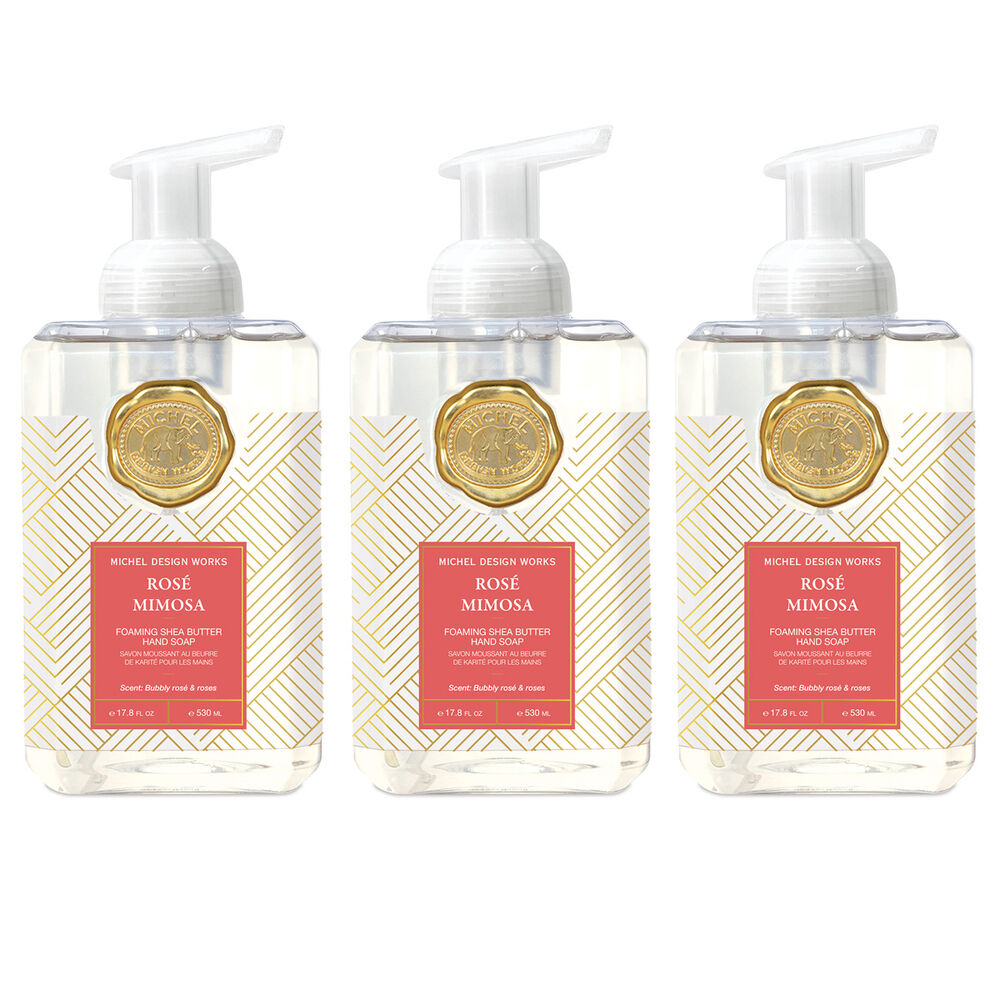 Ros� Mimosa Foaming Hand Soap 3-Pack