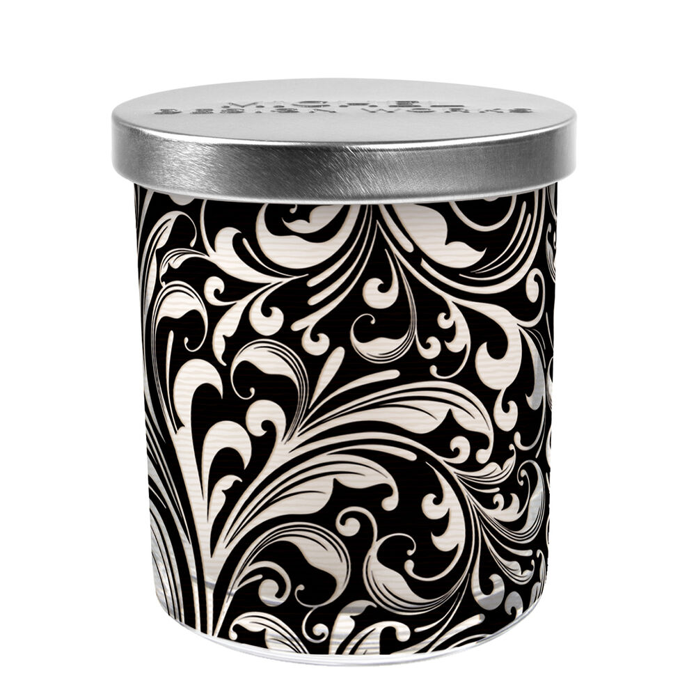 Honey Almond Decorative Glass Candle