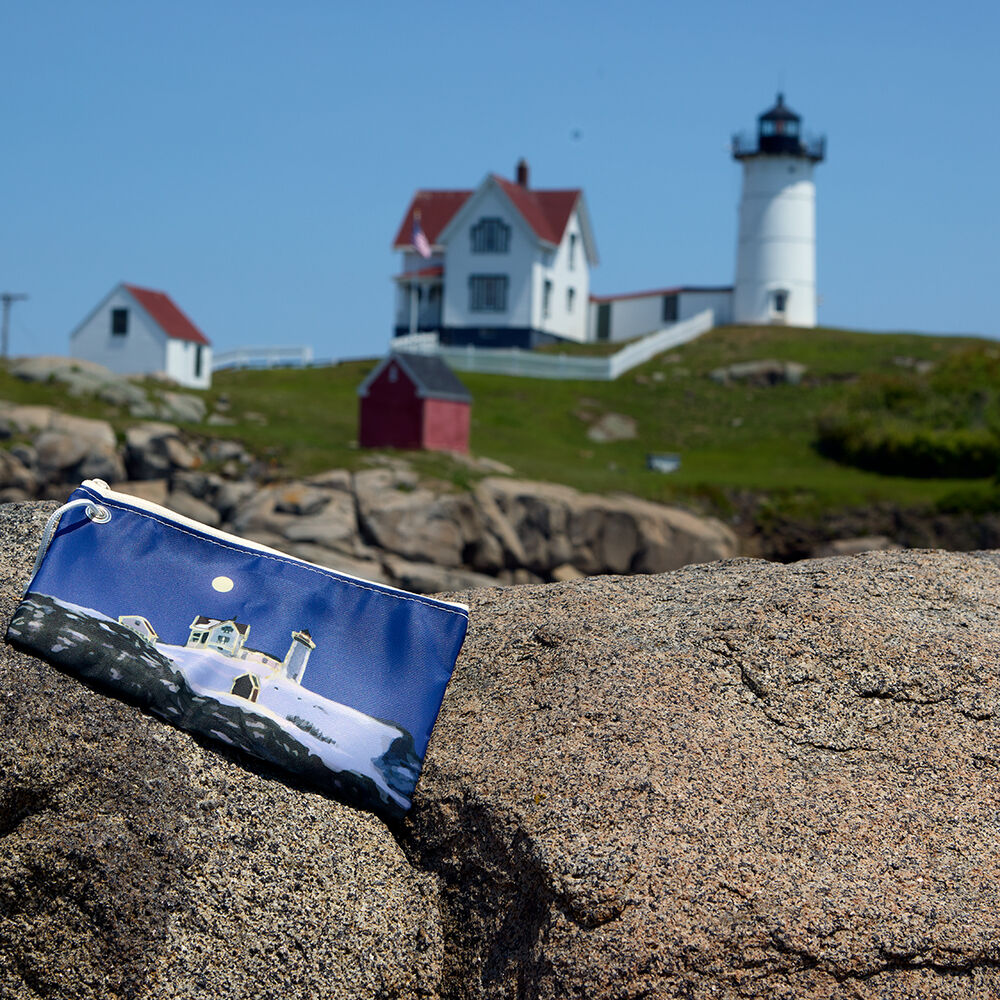 Sea Bags&reg; December Cape Neddick Light Large Wristlet