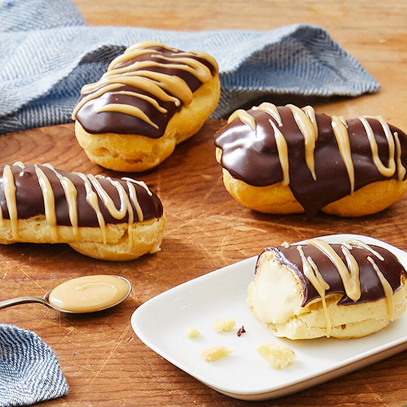 Maple Bourbon &Eacute;clairs