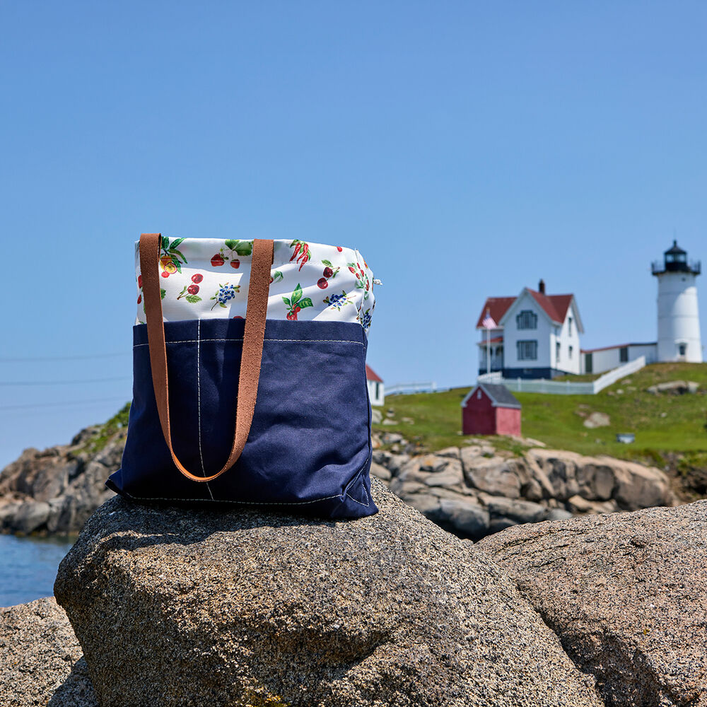 Sea Bags&reg; Botanicals Market Tote Bag in Navy
