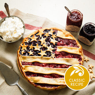 Stars and Stripes Pie