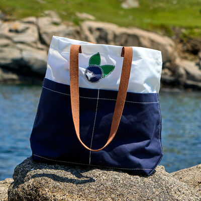 Sea Bags&reg; Blueberry Market Tote Bag