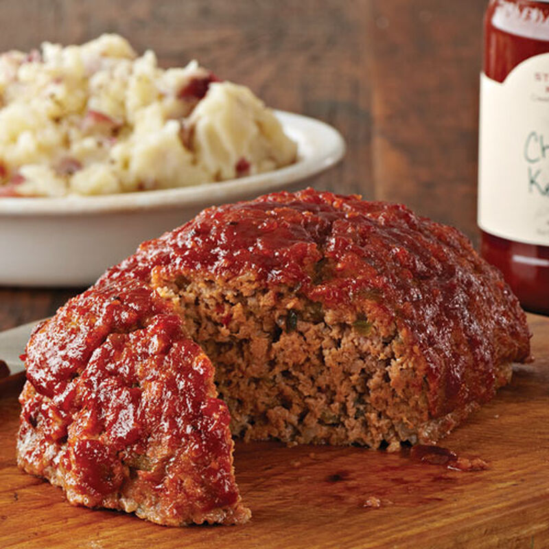 Roasted Garlic & Onion Meatloaf